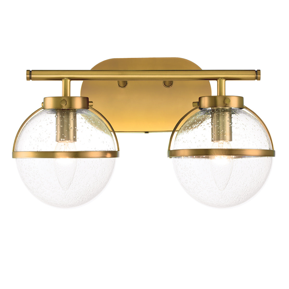 Hinkley - Hollis 2 Light Wall Light - C - Heritage Brass