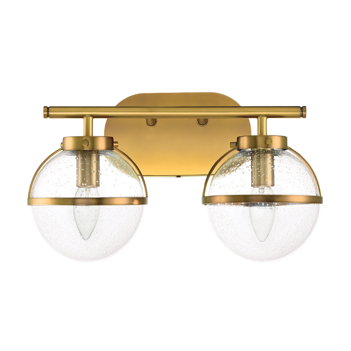 Hinkley - Hollis 2 Light Wall Light - C - Heritage Brass