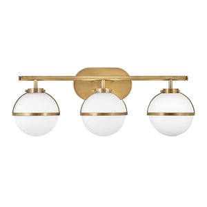 Hinkley - Hollis 3 Light Wall Light - Heritage Brass