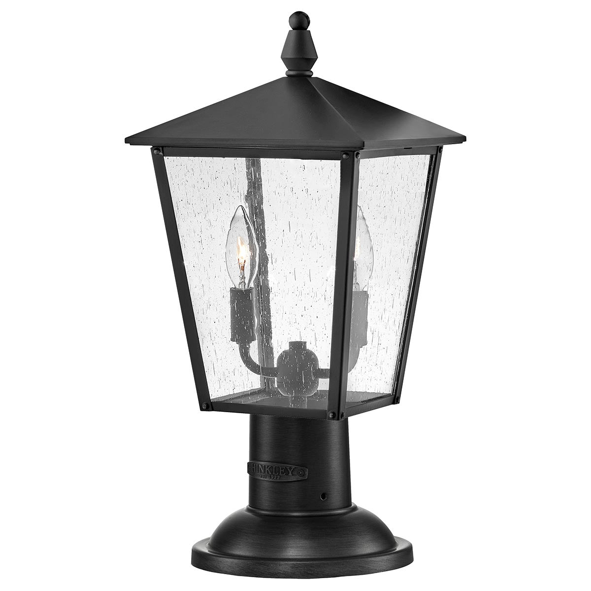 Hinkley - Huntersfield 2 Light Medium Pedestal Lantern