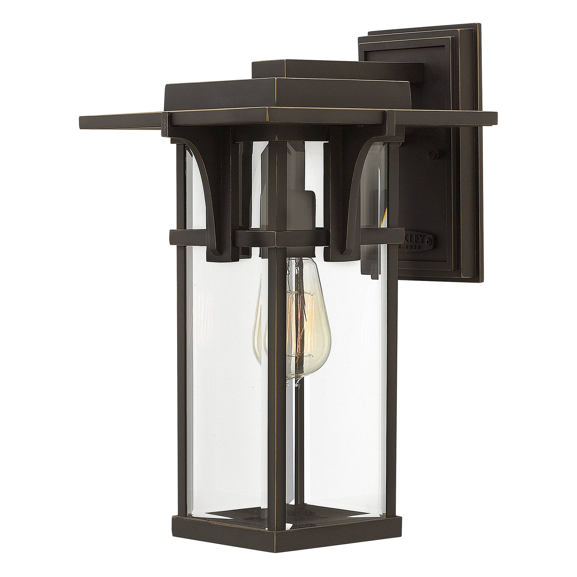 Hinkley - Manhattan 1 Light Medium Wall Lantern