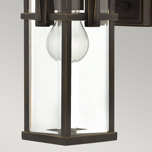 Hinkley - Manhattan 1 Light Small Wall Lantern