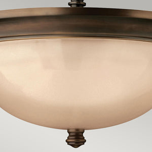 Hinkley - Mayflower 3 Light Semi-Flush