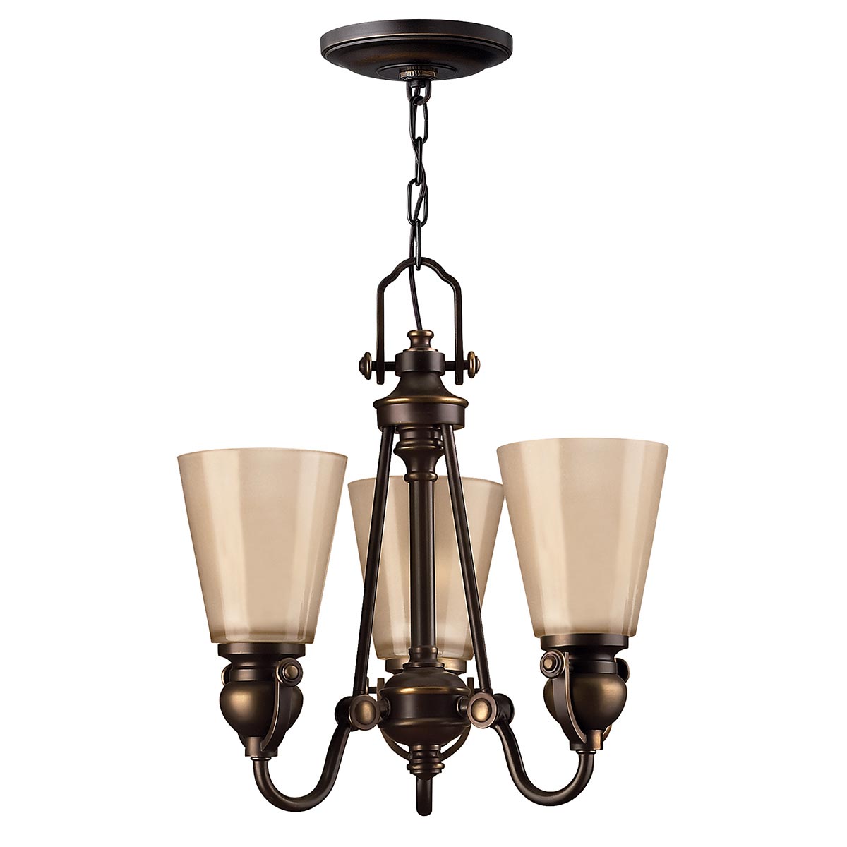 Hinkley - Mayflower 3 Light Chandelier