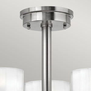 Hinkley - Meridian 3 Light Semi-Flush