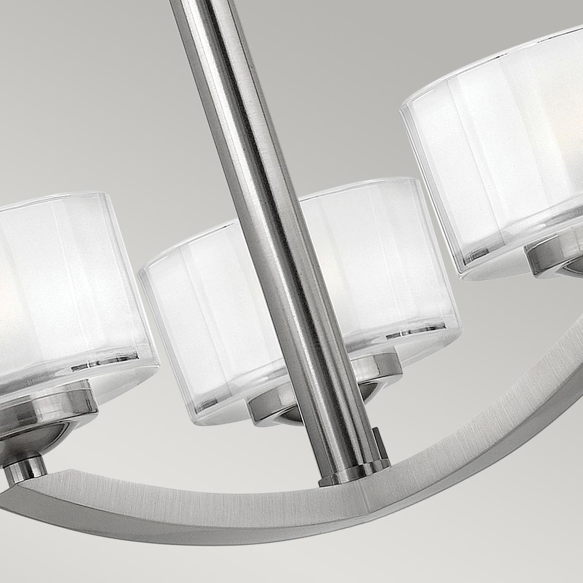 Hinkley - Meridian 3 Light Semi-Flush