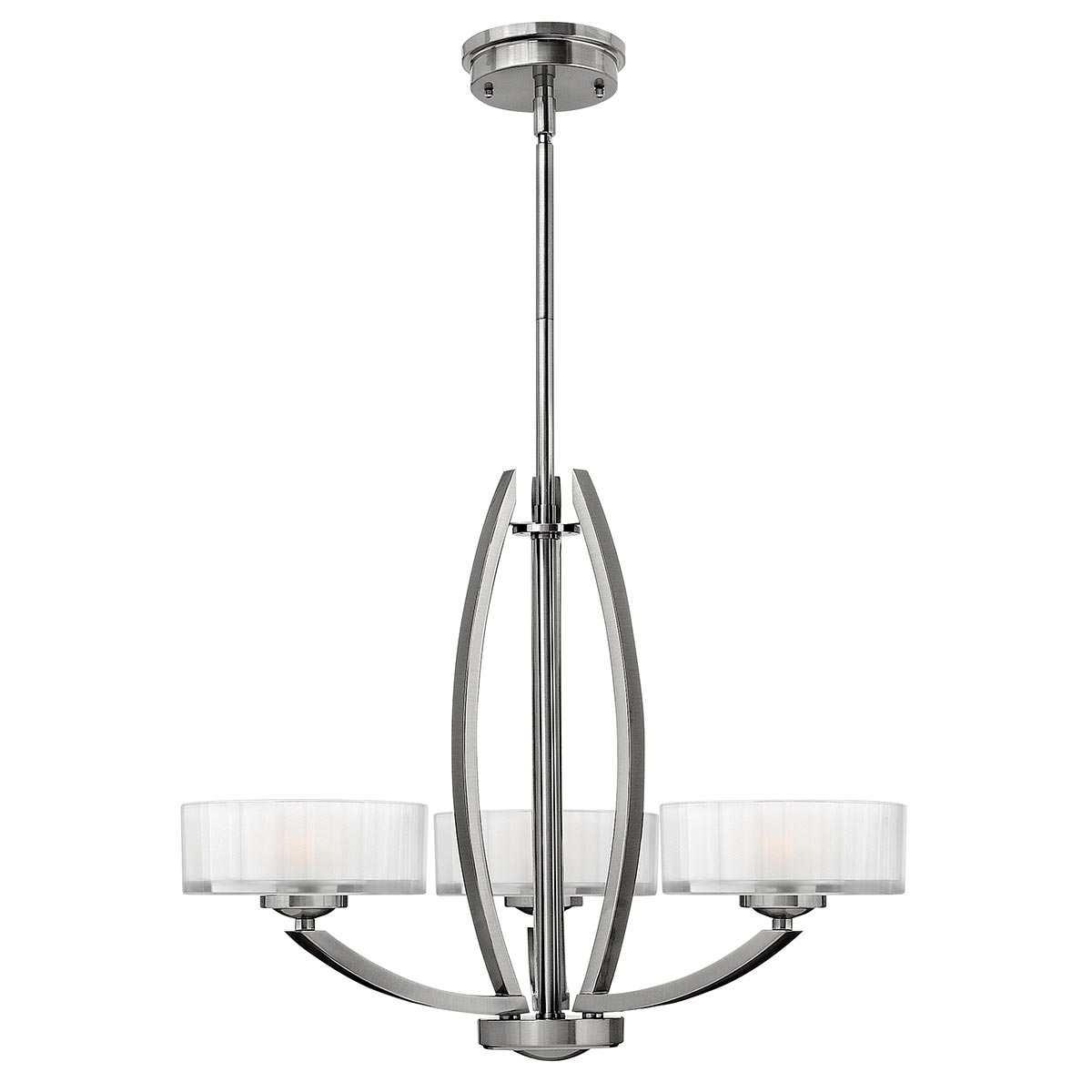 Hinkley - Meridian 3 Light Chandelier