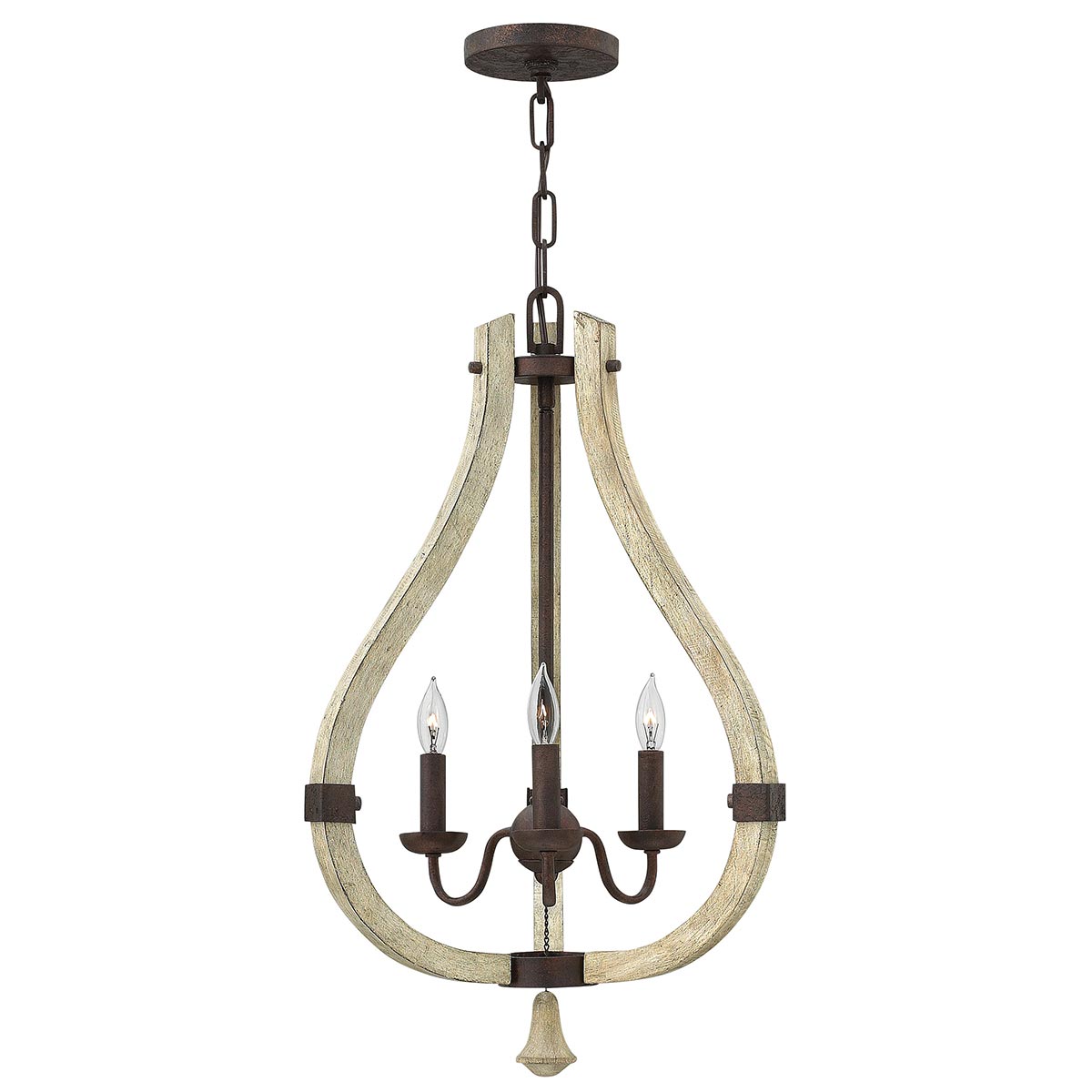 Hinkley - Middlefield 3 Light Chandelier