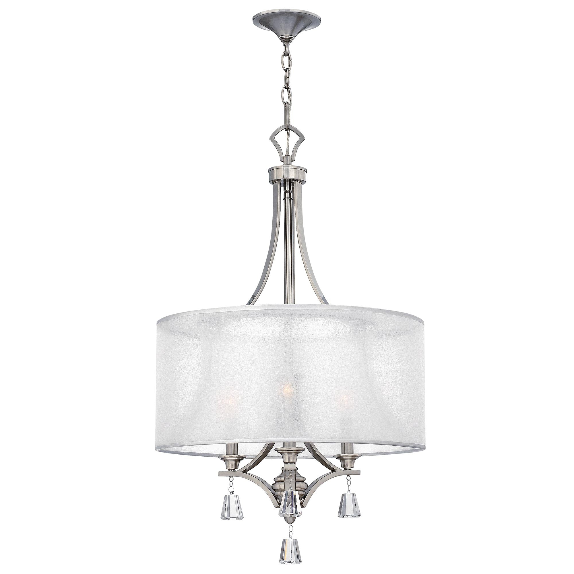 Hinkley- Mime 3 Light Pendant Chandelier