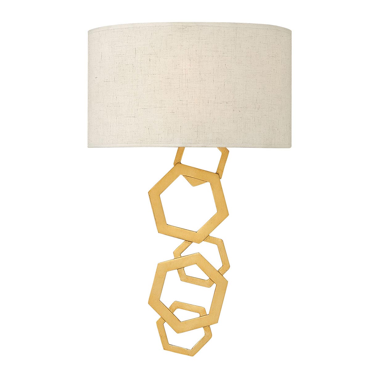 Hinkley - Moxie 2 Light Wall Light - Gold