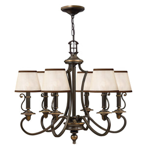 Hinkley - Plymouth 6 Light Chandelier