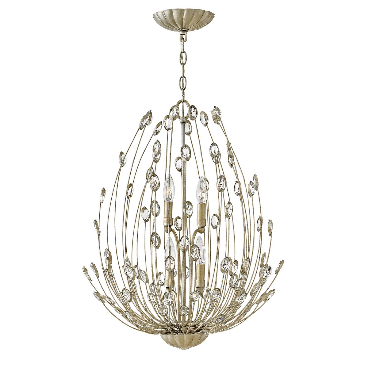 Hinkley - Tulah 4 Light Two Tier Chandelier