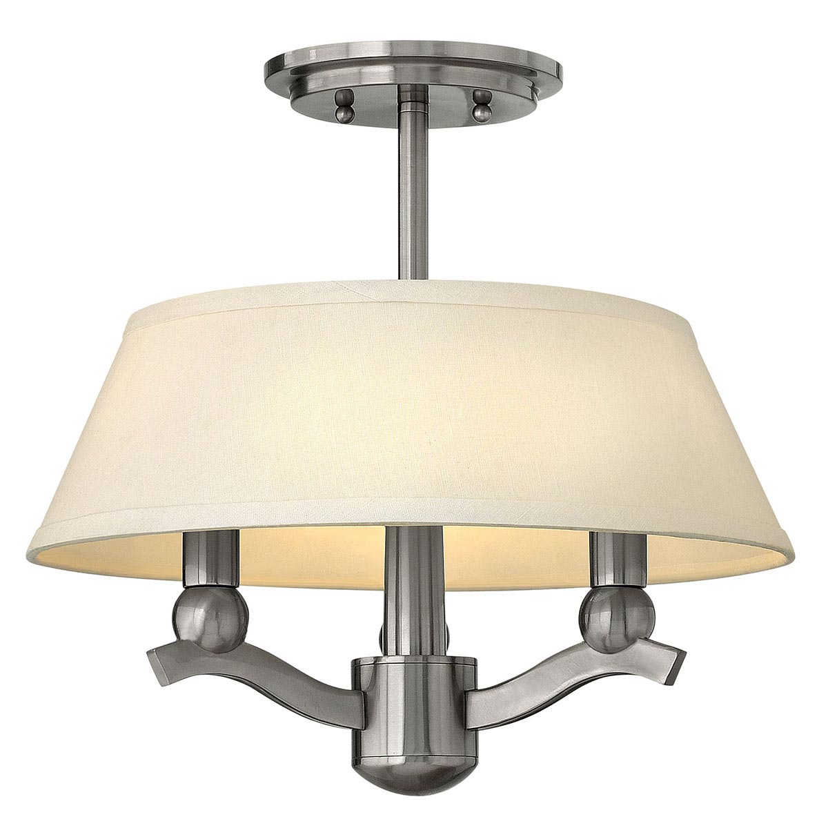 Hinkley - Whitney 3 Light Duo-Mount Pendant/Semi-Flush