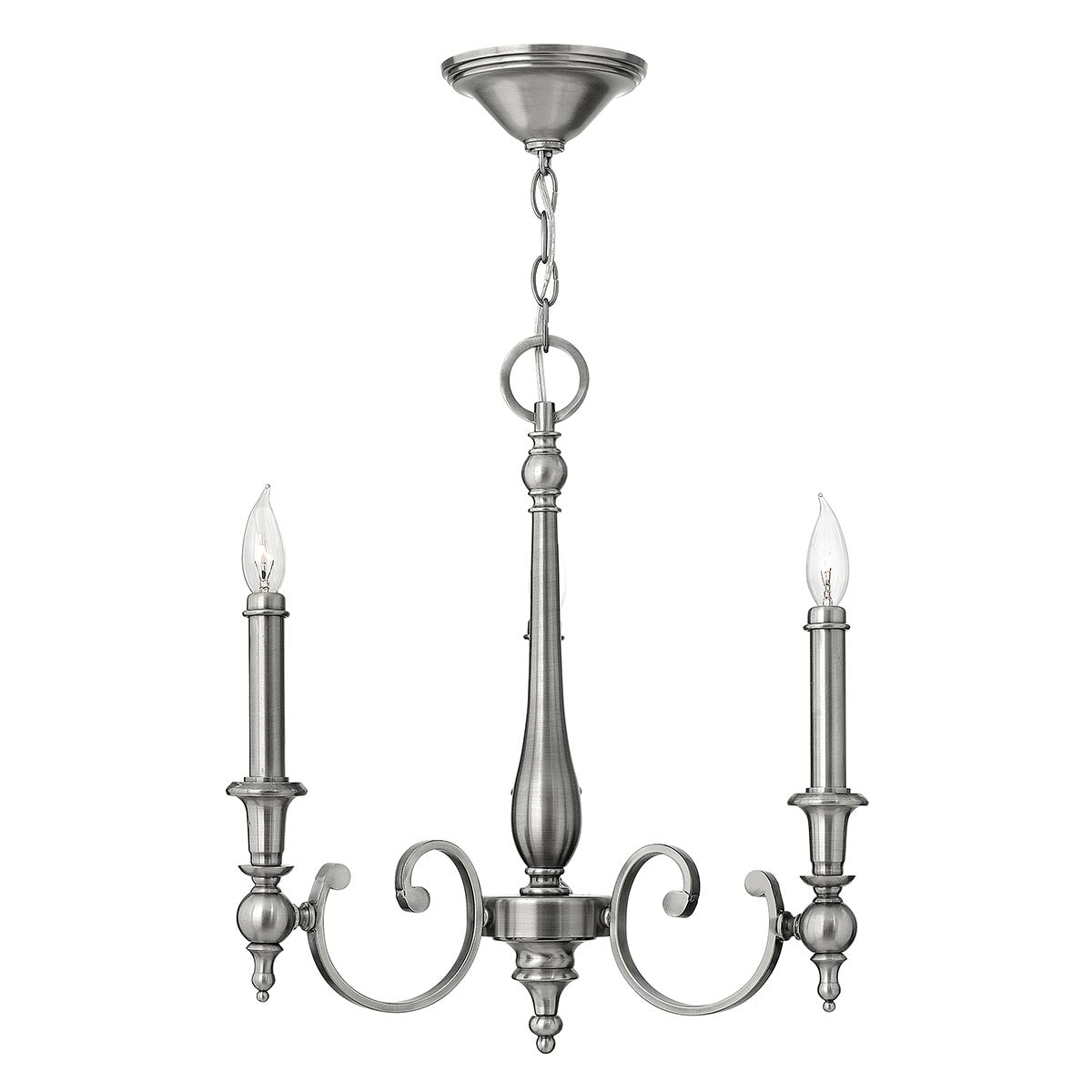 Hinkley - Yorktown 3 Light Chandelier