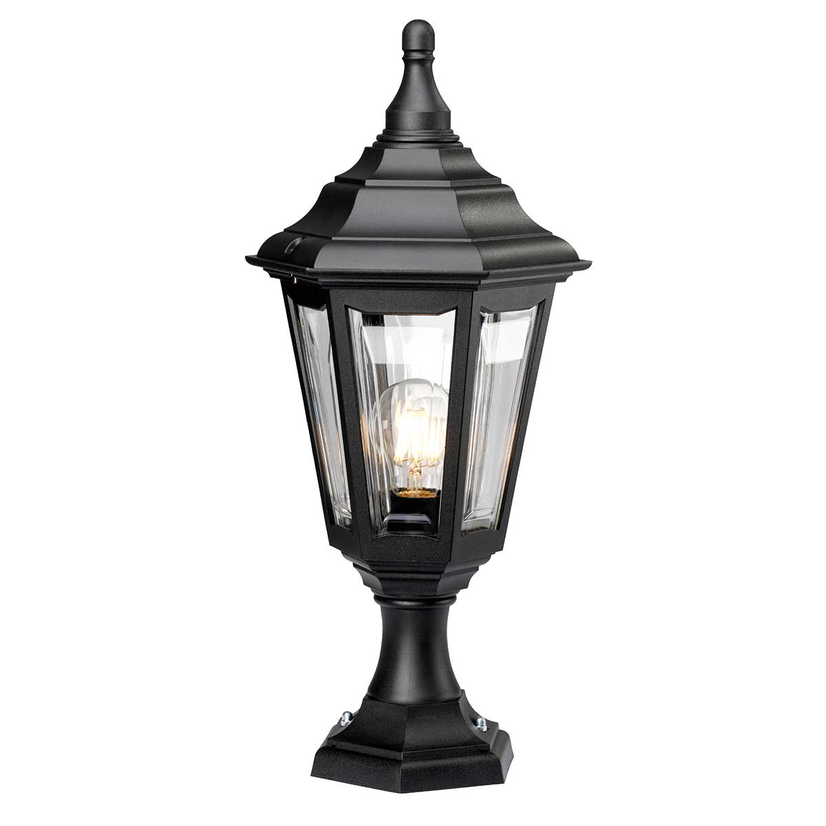 Elstead - Kinsale 1 Light Pedestal/Porch Lantern