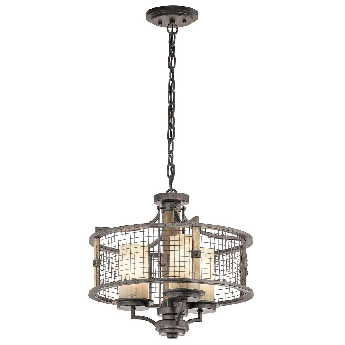 Kichler - Ahrendale 3 Light Duo-Mount Chandelier