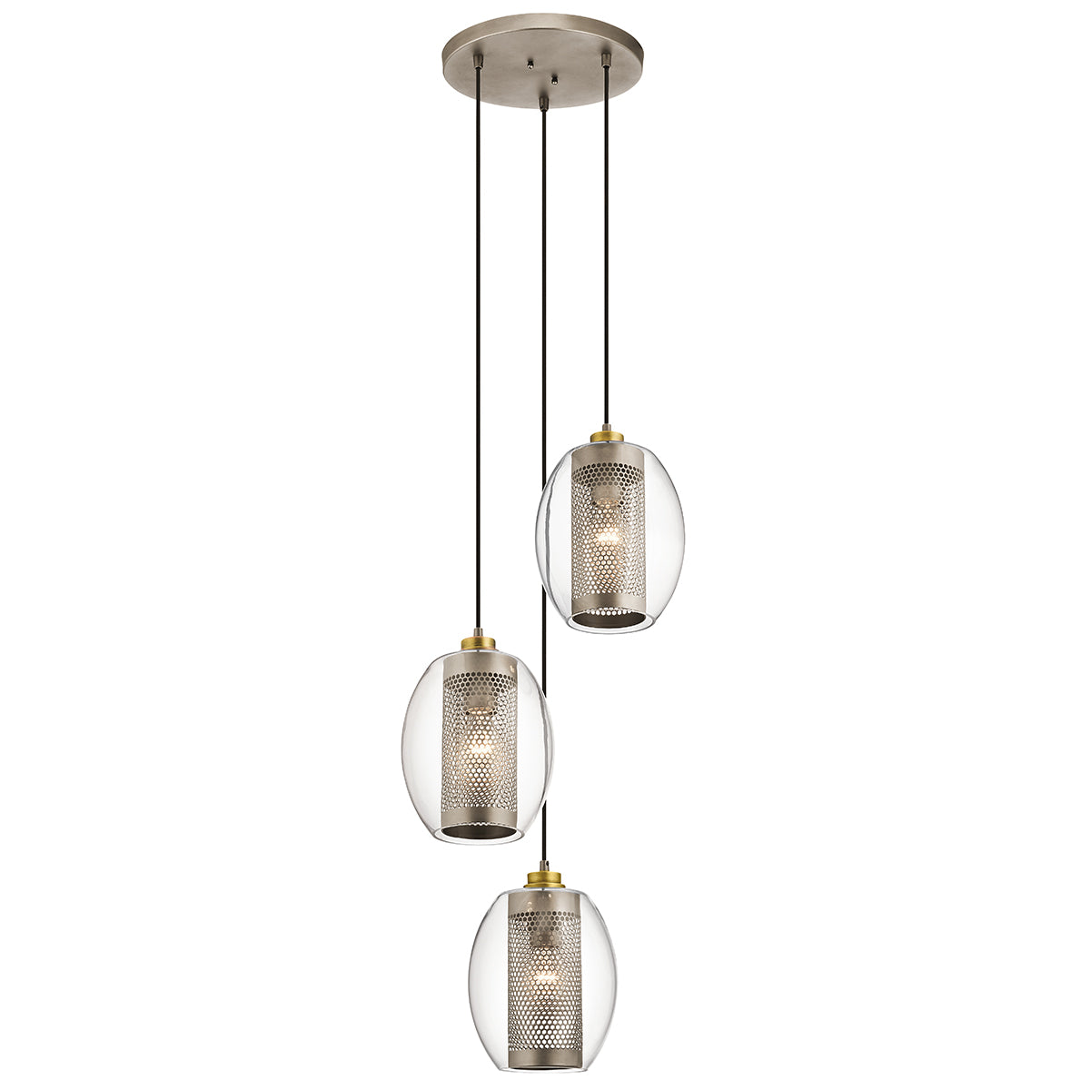 Kichler - Asher 3 Light Pendant Circle