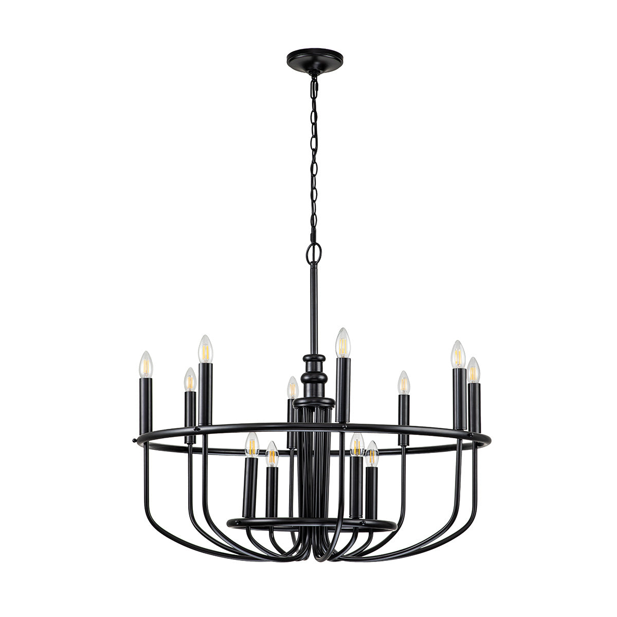 Kichler - Capitol Hill 12lt Chandelier