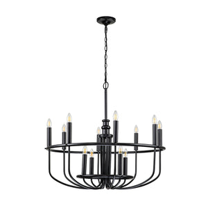 Kichler - Capitol Hill 12lt Chandelier