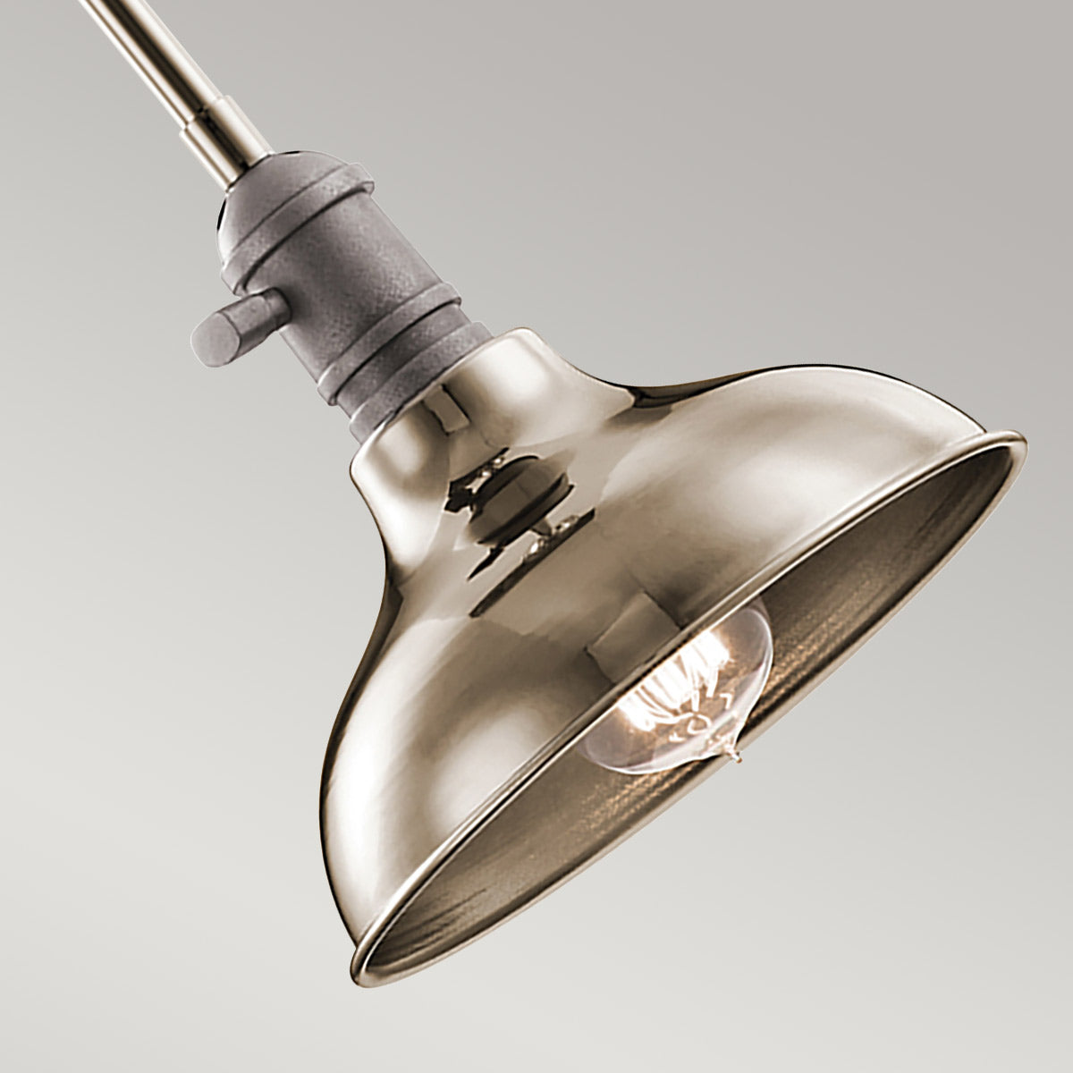 Kichler - Cobson 1 Light Mini Pendant - Polished Nickel