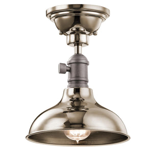 Kichler - Cobson 1 Light Mini Pendant - Polished Nickel