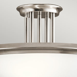 Kichler - Dreyfus 3 Light Semi-Flush