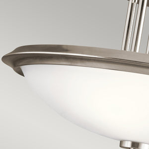 Kichler - Dreyfus 3 Light Semi-Flush