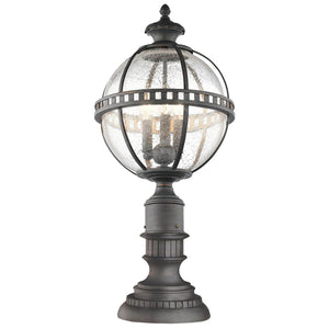 Kichler - Halleron 3 Light Pedestal Lantern