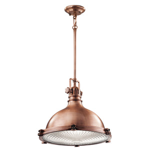 Kichler - Hatteras Bay 1 Light Extra Large Pendant - Antique Copper