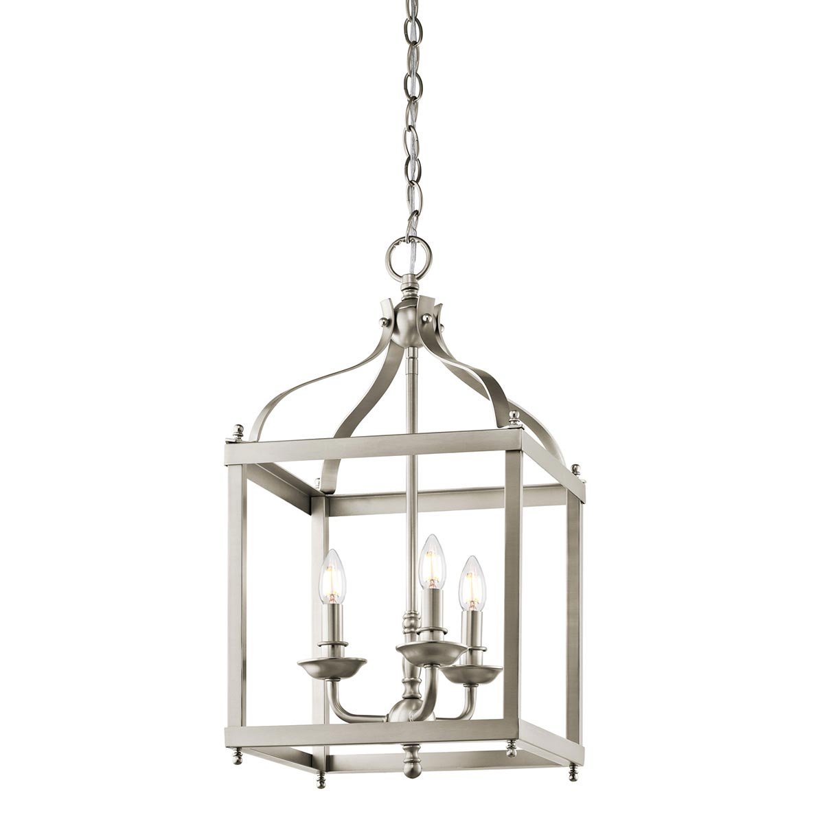 Kichler - Larkin 3 Light Medium Pendant - Brushed Nickel