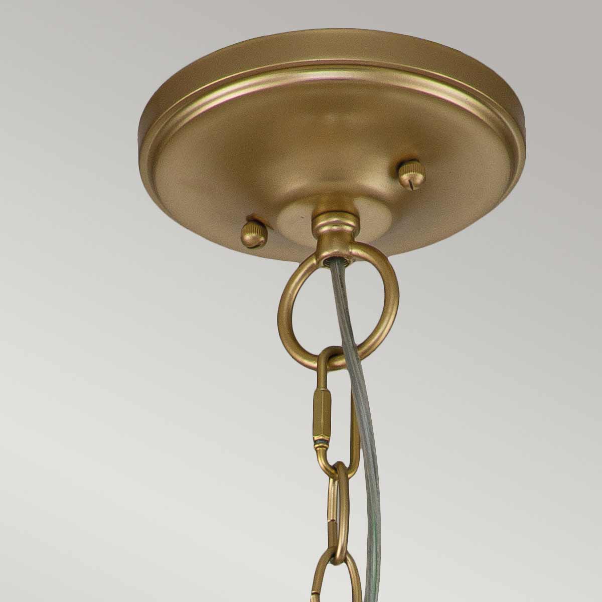 Kichler - Larkin 3 Light Medium Pendant - Painted Natural Brass