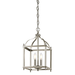 Kichler - Larkin 2 Light Small Pendant - Brushed Nickel