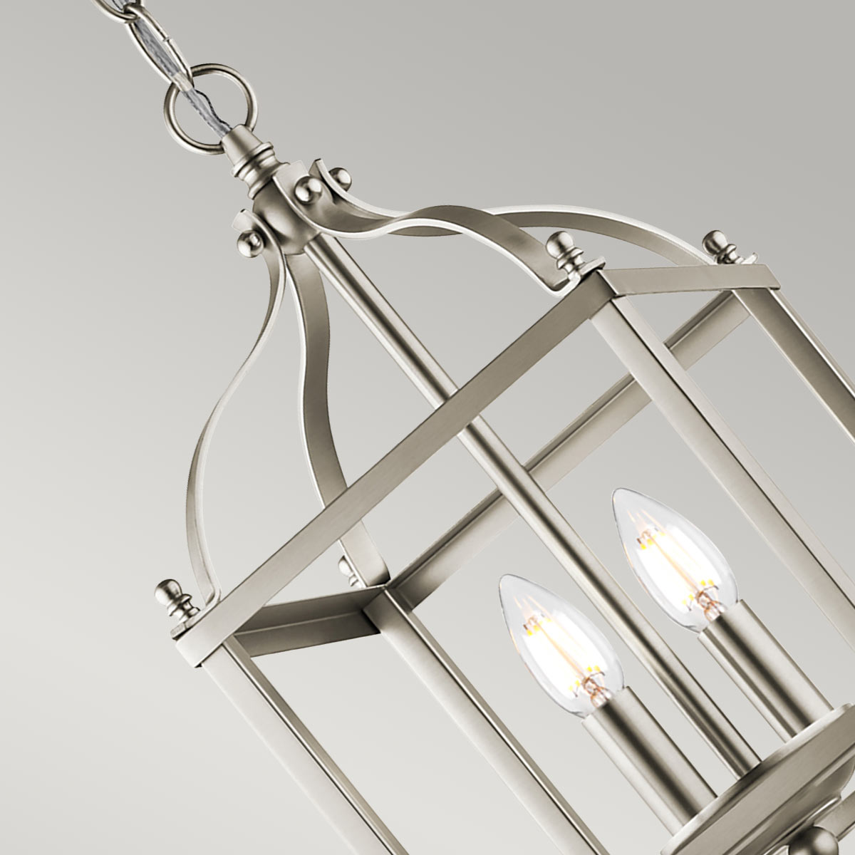 Kichler - Larkin 2 Light Small Pendant - Brushed Nickel