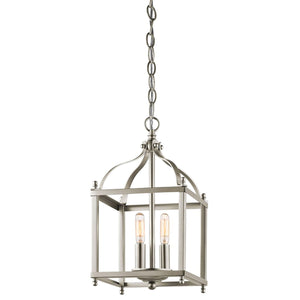 Kichler - Larkin 2 Light Small Pendant - Brushed Nickel