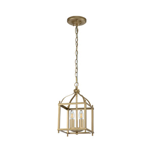 Kichler - Larkin 2 Light Small Pendant - Painted Natural Brass