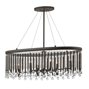 Kichler - Piper 6 Light Oval Chandelier/Pendant