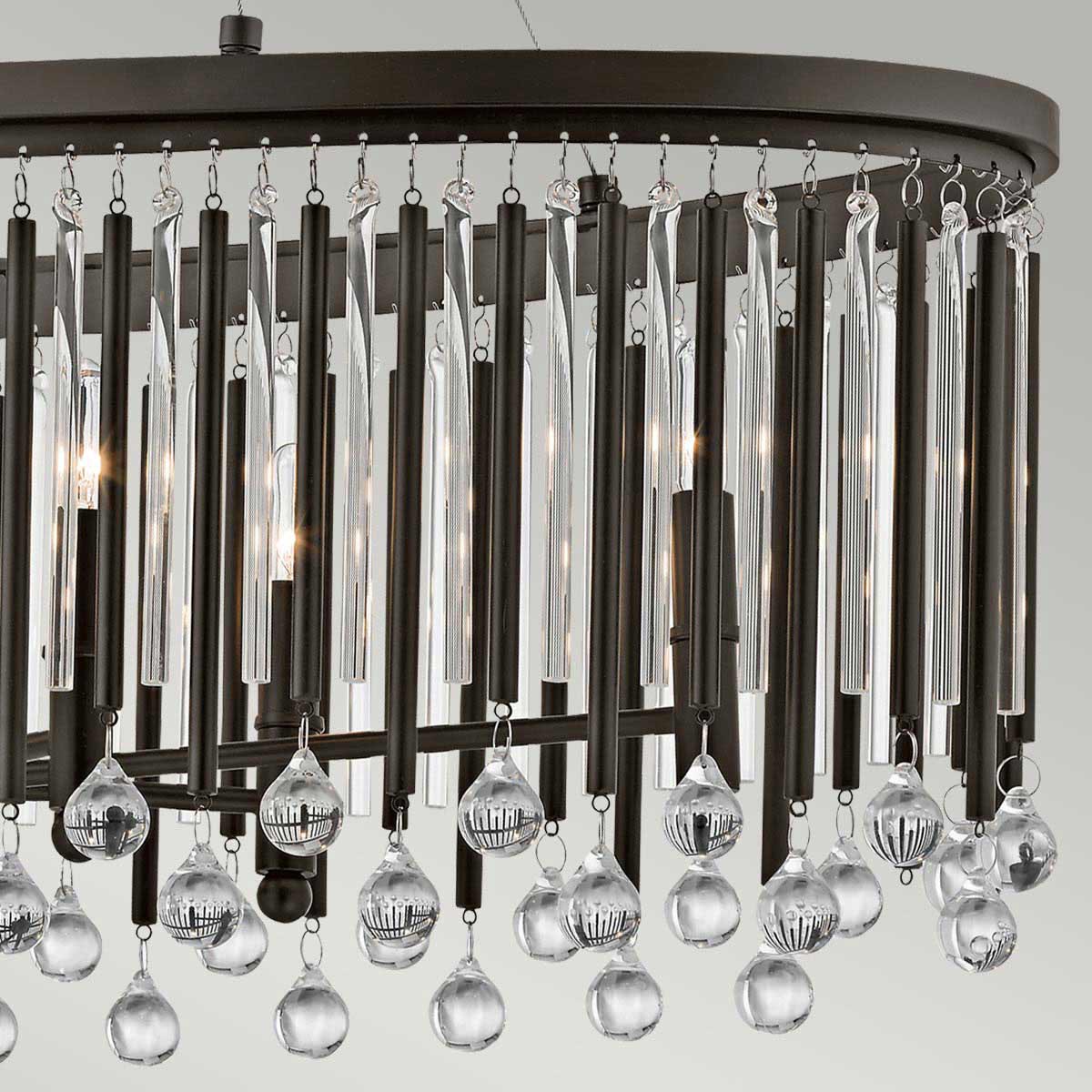 Kichler - Piper 6 Light Oval Chandelier/Pendant