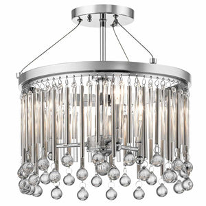 Kichler - Piper 3 Light Semi Flush