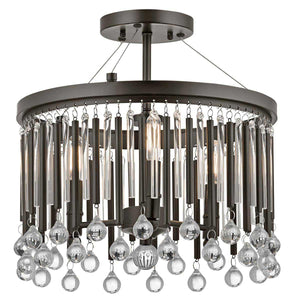 Kichler - Piper 3 Light Semi Flush