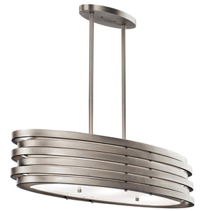 Kichler - Roswell  3 Light Oval Island Pendant