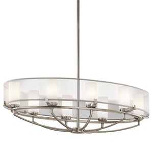 Kichler - Saldana 8 Light Oval Chandelier