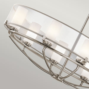 Kichler - Saldana 8 Light Oval Chandelier