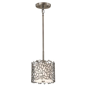 Kichler - Silver Coral 1 Light Mini Pendant