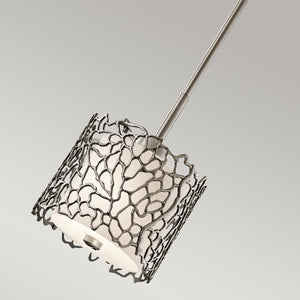 Kichler - Silver Coral 1 Light Mini Pendant