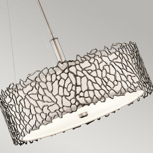 Kichler - Silver Coral 3 Light Duo-Mount Pendant