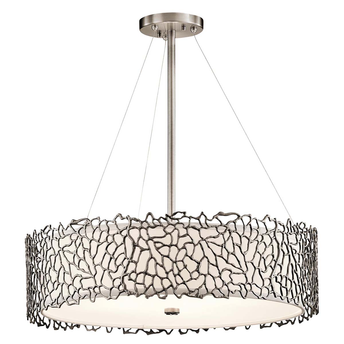 Kichler - Silver Coral 4 Light Pendant