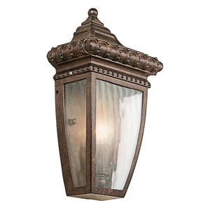 Kichler - Venetian Rain 1 Light Half Wall Lantern