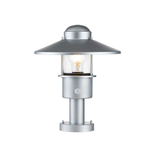 Elstead - Klampenborg 1 Light Pedestal with PIR