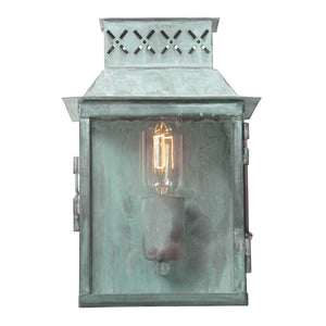 Elstead - Lambeth Palace 1 Light Wall Lantern - Verdigris