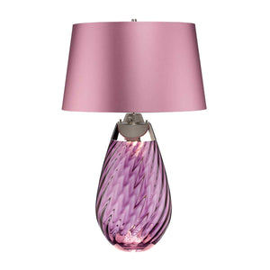 Elstead - Lena 2 Light Large Plum Table Lamp